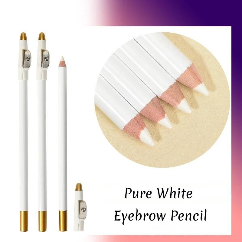 Stationery Supply - 1/4Pcs Edge Hairline Trace Pen White