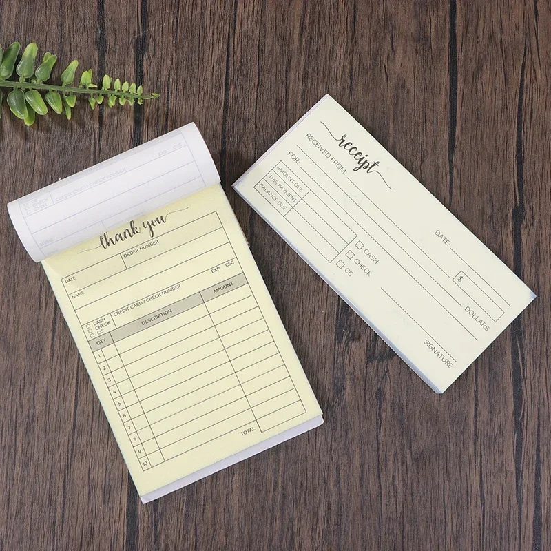 Carbon Copy Book - Business Sales Invoice Receipt Book -