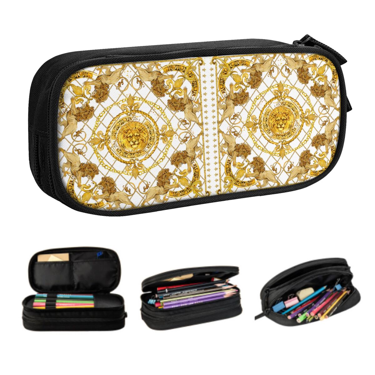 Lion Stationery & Office Supply(Kunshan)Co.Ltd - Custom Luxury Golden Lion European Floral