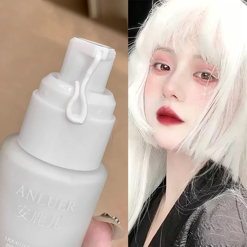 Correction Fluid White - Matte White Liquid Foundation Makeup Waterproof