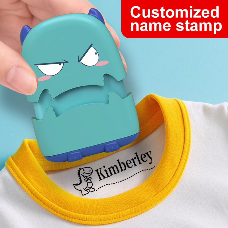 Self Inking Stamp - Personalized Student Name Stamp-Custom Waterproof Seal,Non-Fade