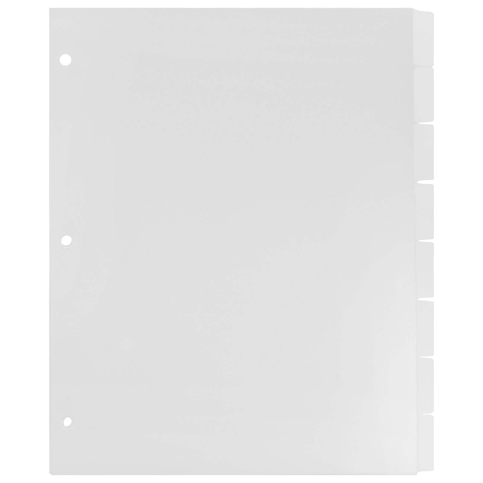 Index Tab Divider - 8Sheets PP Index Dividers for Planners