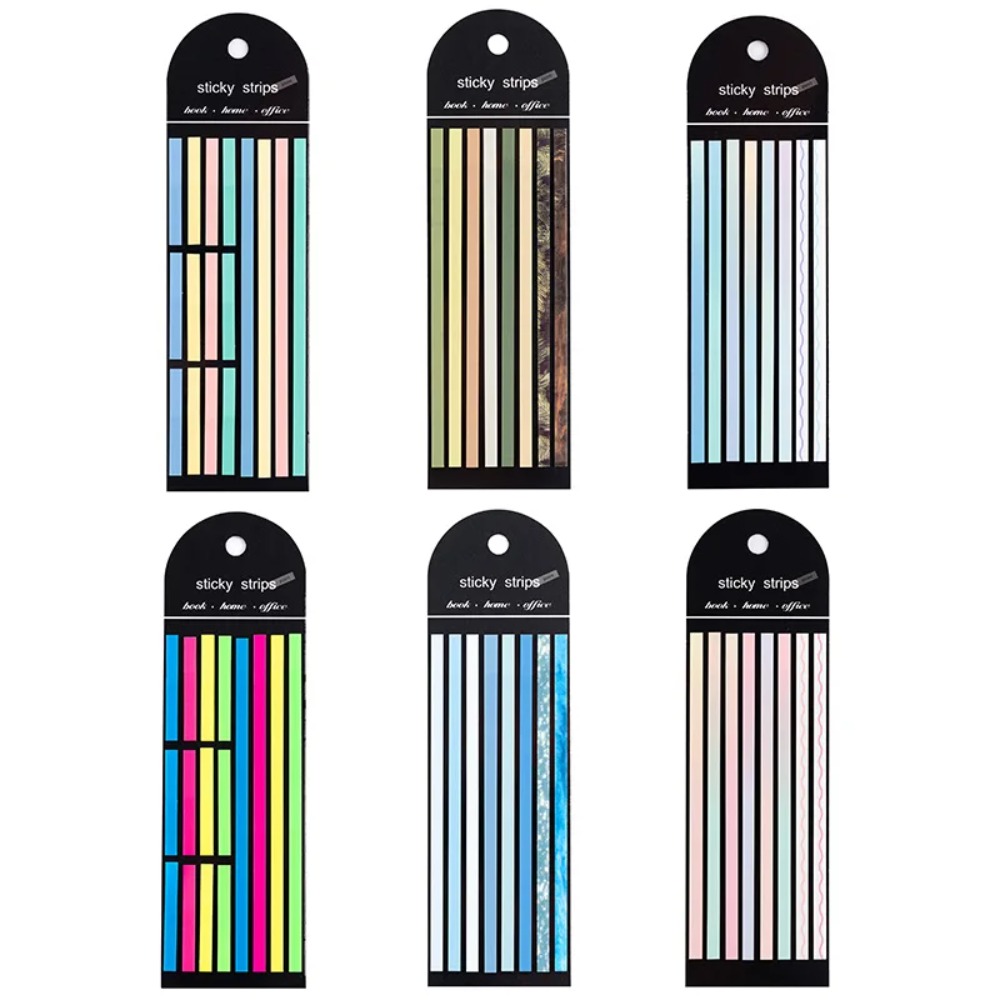 Index Tab Divider - 160 Sheets Transparent Sticky Notes Self-Adhesive
