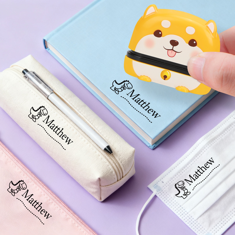 Custom Cute Name Stamp - Reusa - Self Inking Stamp review and price