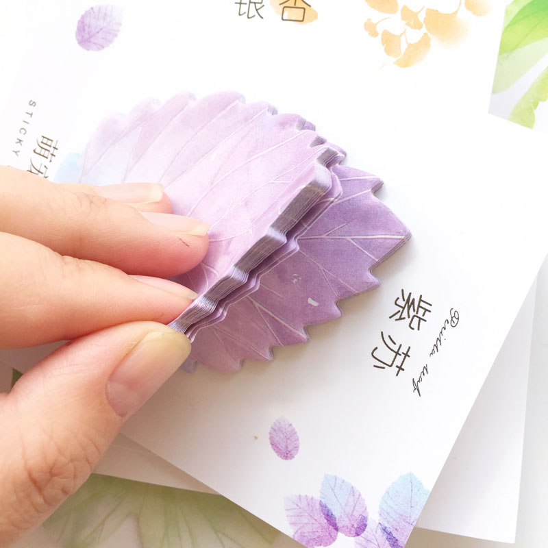 30 Pcs Leaf Sticky notes Plann - Office Stationery Supply List review and price