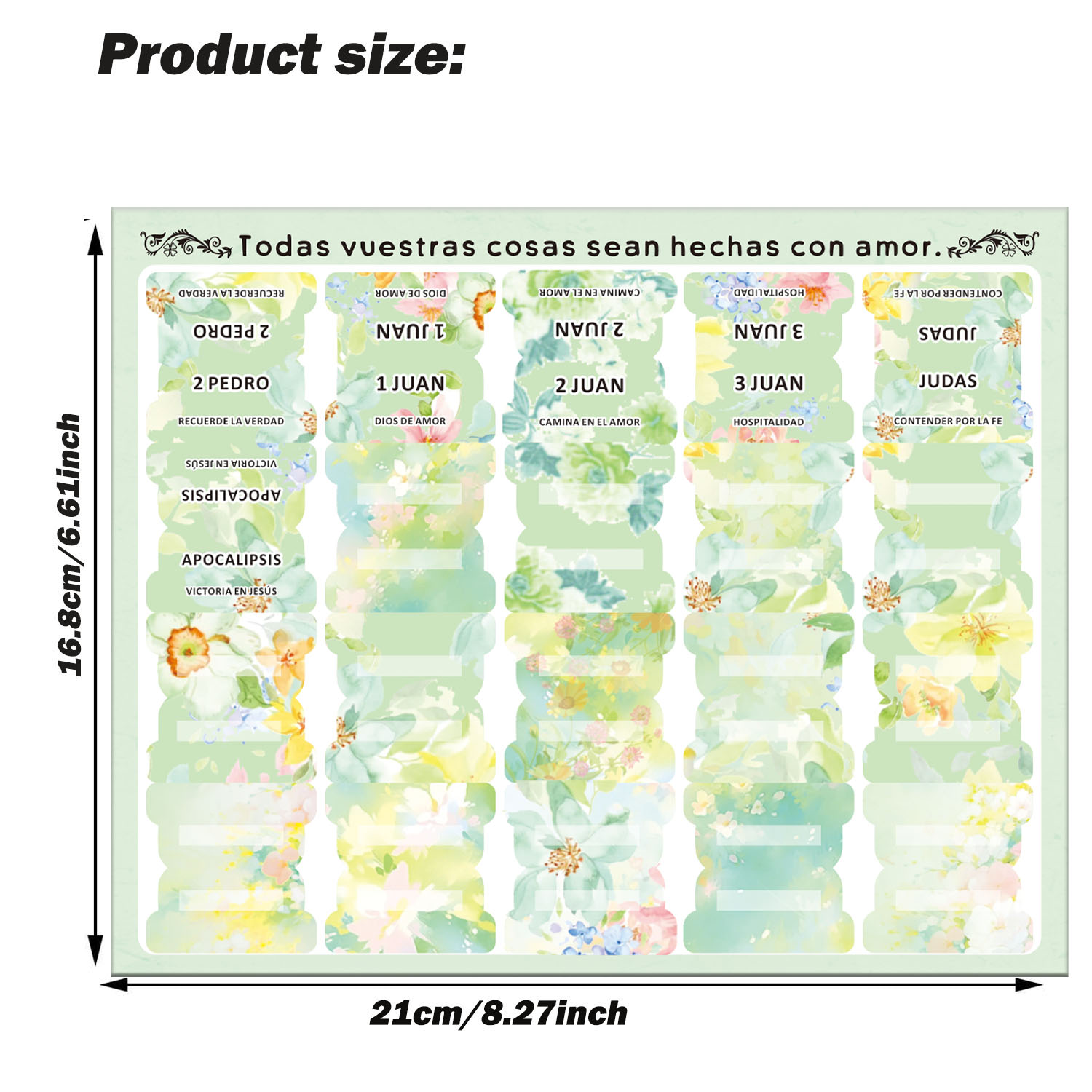 80pcs Spanish Bible Tabs-Soul  - Index Tab Divider review and price