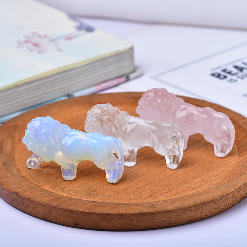 Natural Crystal Obsidian Lion. - Lion Stationery & Office Supply(Kunshan)Co.Ltd review and price