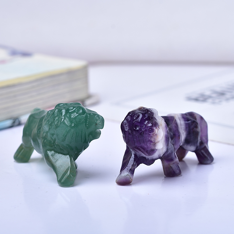 Natural Crystal Obsidian Lion. - Lion Stationery & Office Supply(Kunshan)Co.Ltd review and price