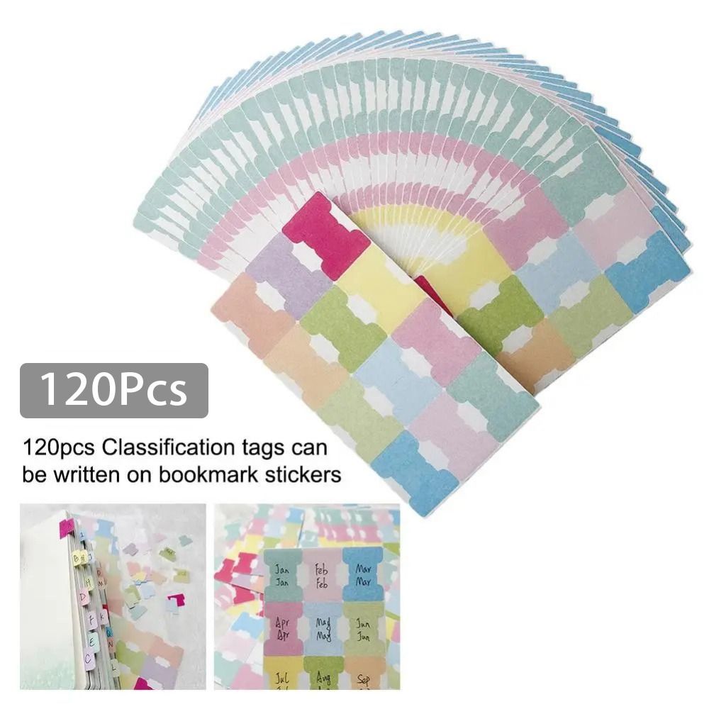 60/120Pcs Index Label Sticker  - Index Tab Divider review and price
