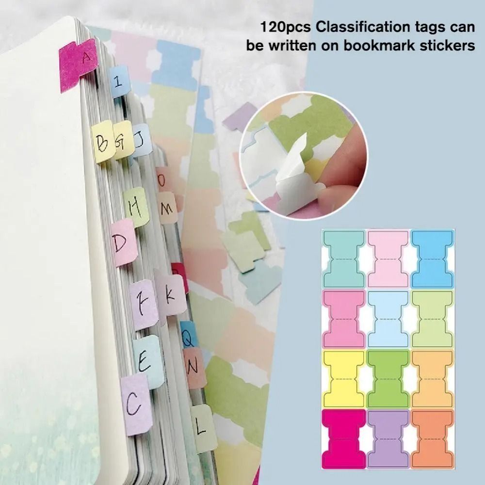 60/120Pcs Index Label Sticker  - Index Tab Divider review and price