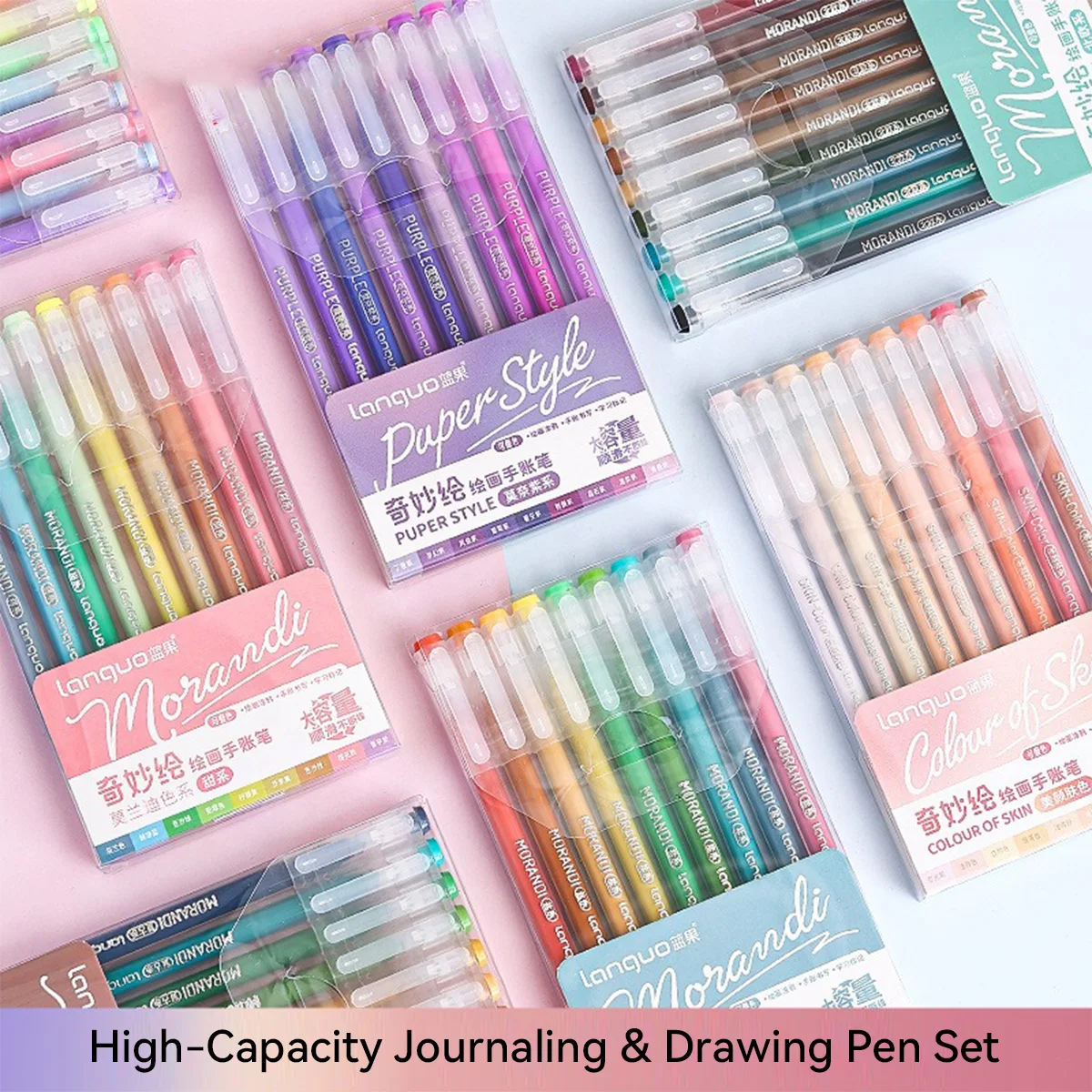 9pcs Set Morandi Color 0.5mm G - Gel Ink Pen Set review and price