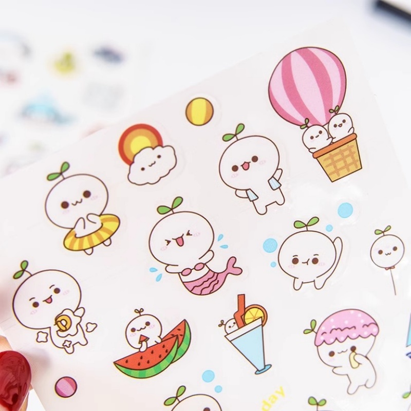 6 Sheets/Pack Cartoon Cat and  - Total Stationery & Office Supply review and price