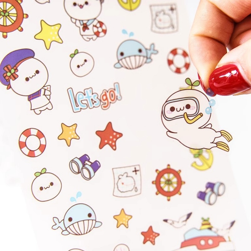 6 Sheets/Pack Cartoon Cat and  - Total Stationery & Office Supply review and price