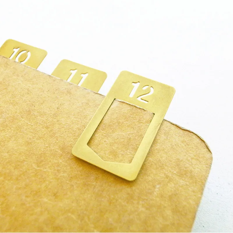 12 Pcs/lot Vintage Copper Book - Stationery Office And School Supply Stores review and price