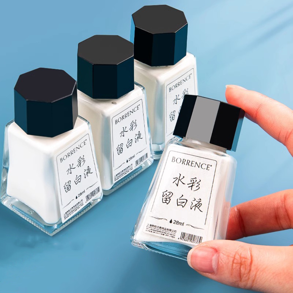 Borrence 28ml Watercolor Maski - Correction Fluid White review and price