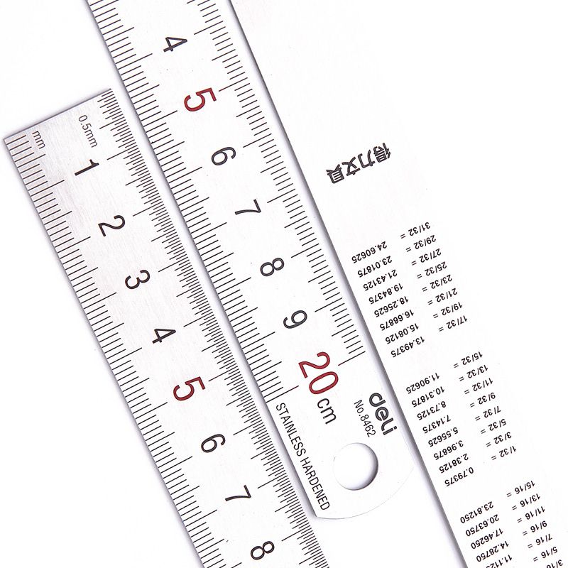 Deli 20cm Stainless Steel Meta - Stationery Office And School Supply Stores review and price