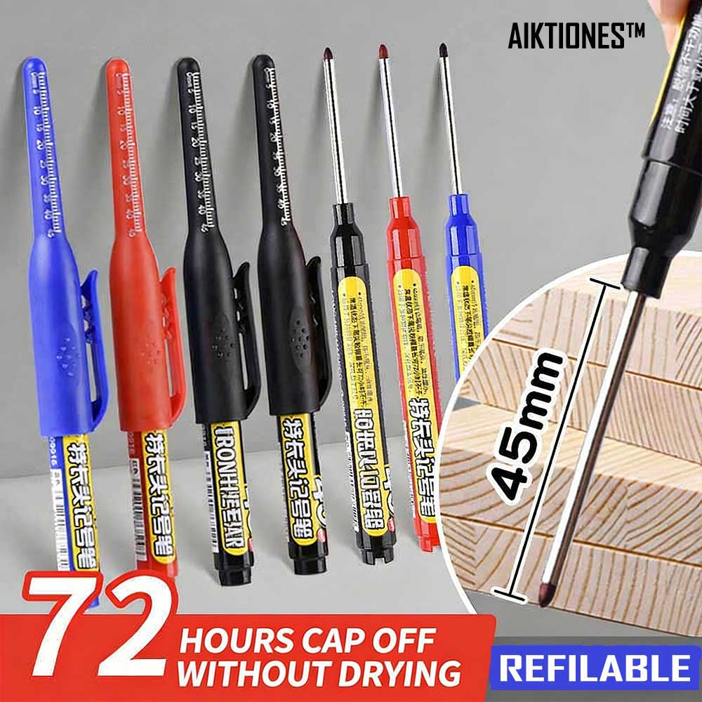 Deep Hole Long Nib Head Marker - Whiteboard Marker Set review and price