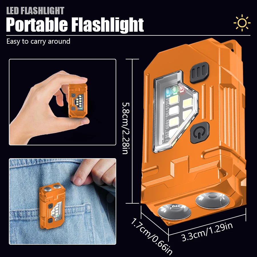 Mini Keychain EDC Flashlight R - Stationery Supply review and price