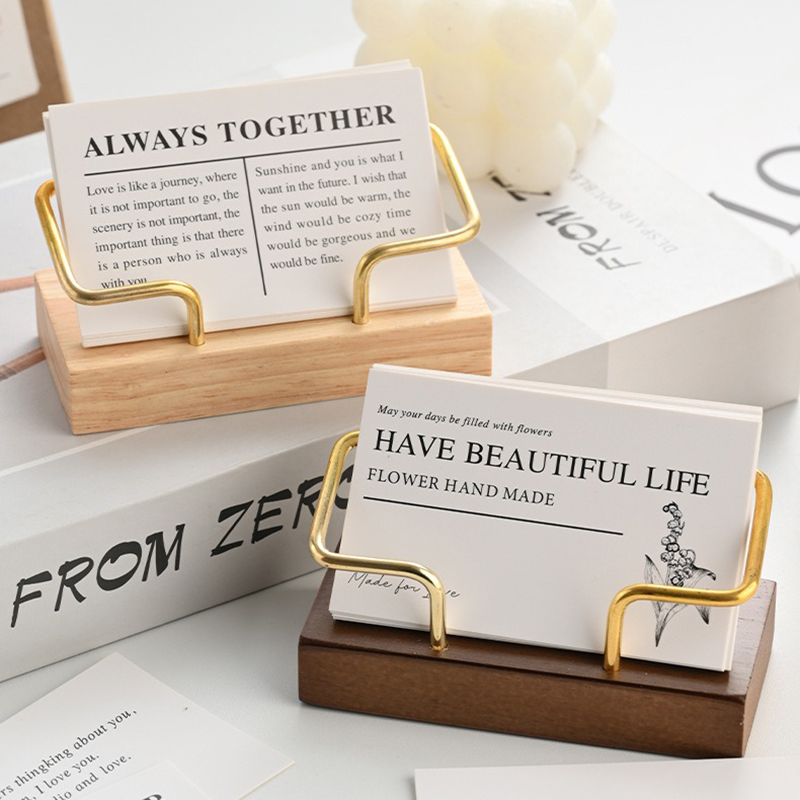 Wooden Business Card Holder Me - Desk Name Plate review and price