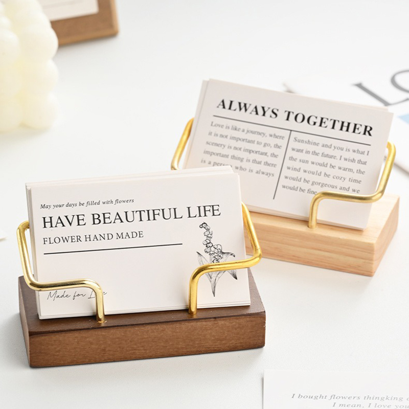 Wooden Business Card Holder Me - Desk Name Plate review and price
