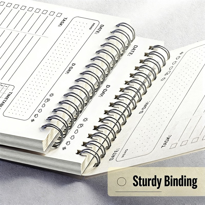 2PCS Planner Agenda Spiral A5  - Office Stationery Supply List review and price