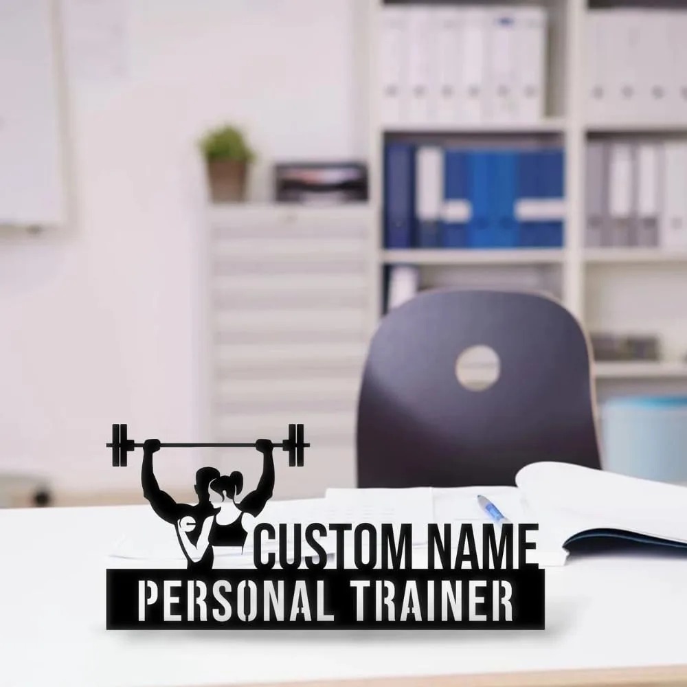 Custom Engraved Personal Train - Desk Name Plate review and price