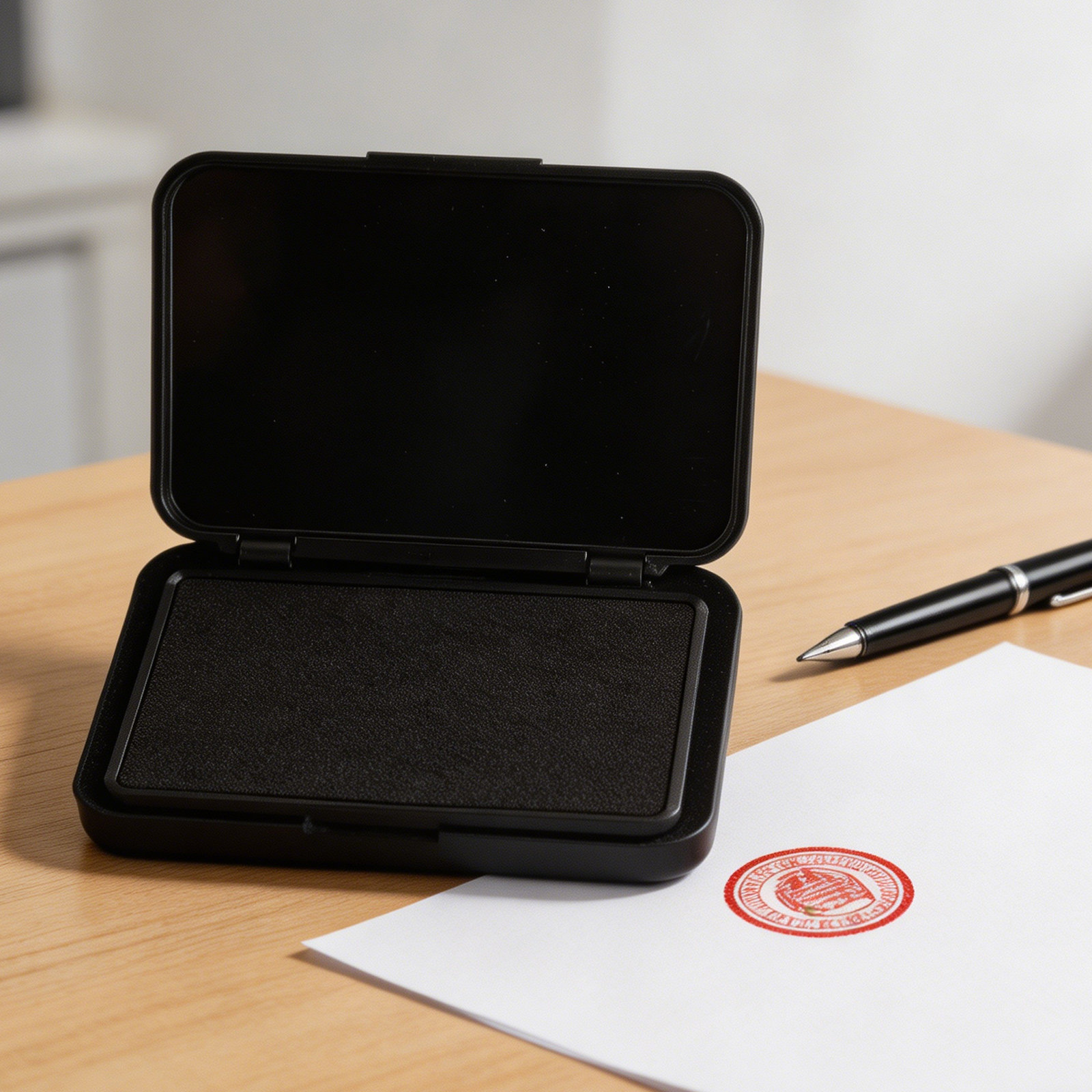 Fast Dry Ink Pad Black Pigment - Self Inking Stamp review and price