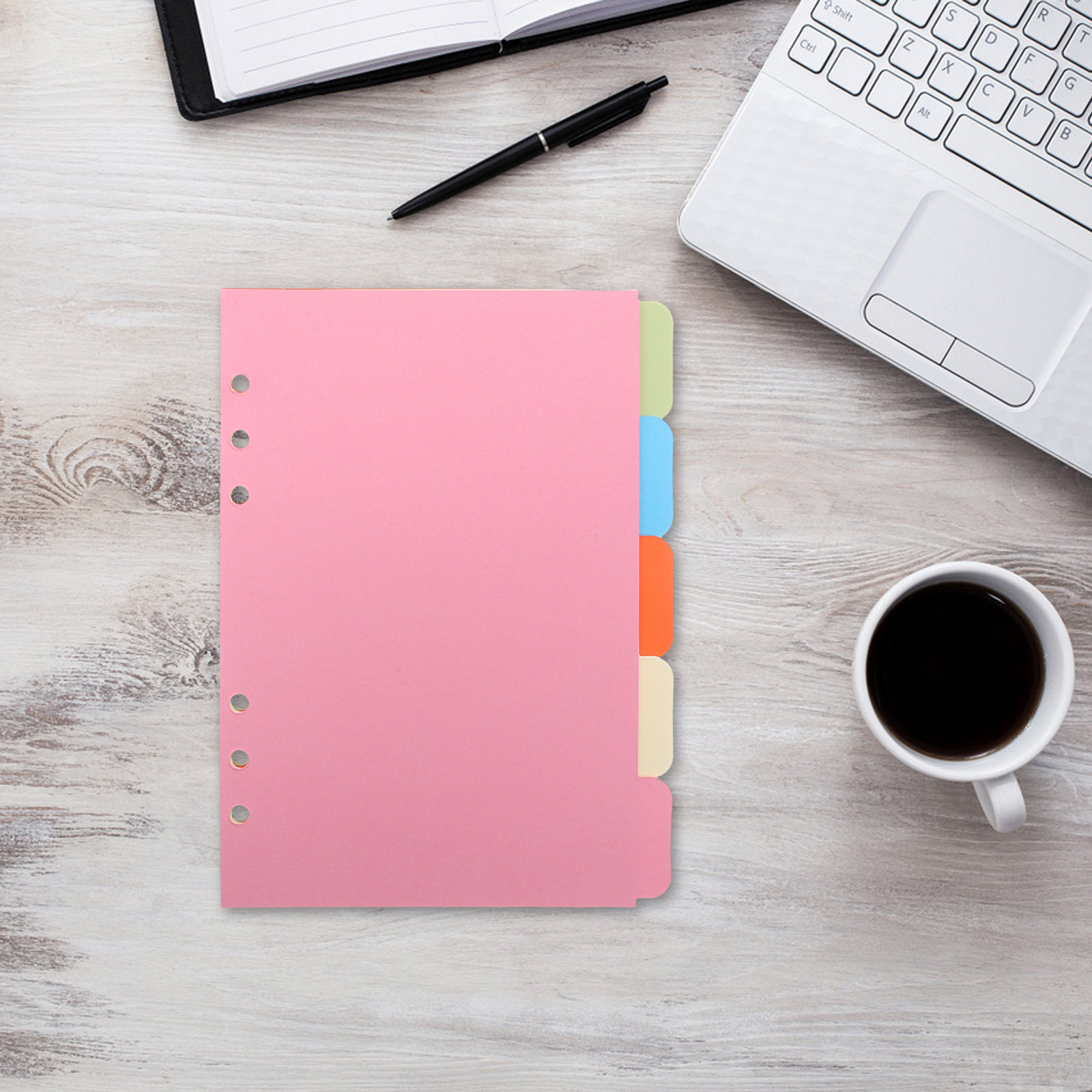 10Pcs Plastic Binder Dividers  - Index Tab Divider review and price