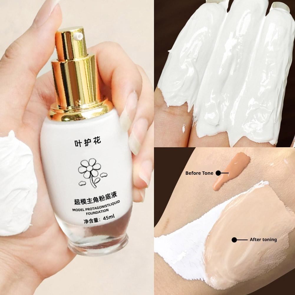 White liquid foundation Long-L - Correction Fluid White review and price