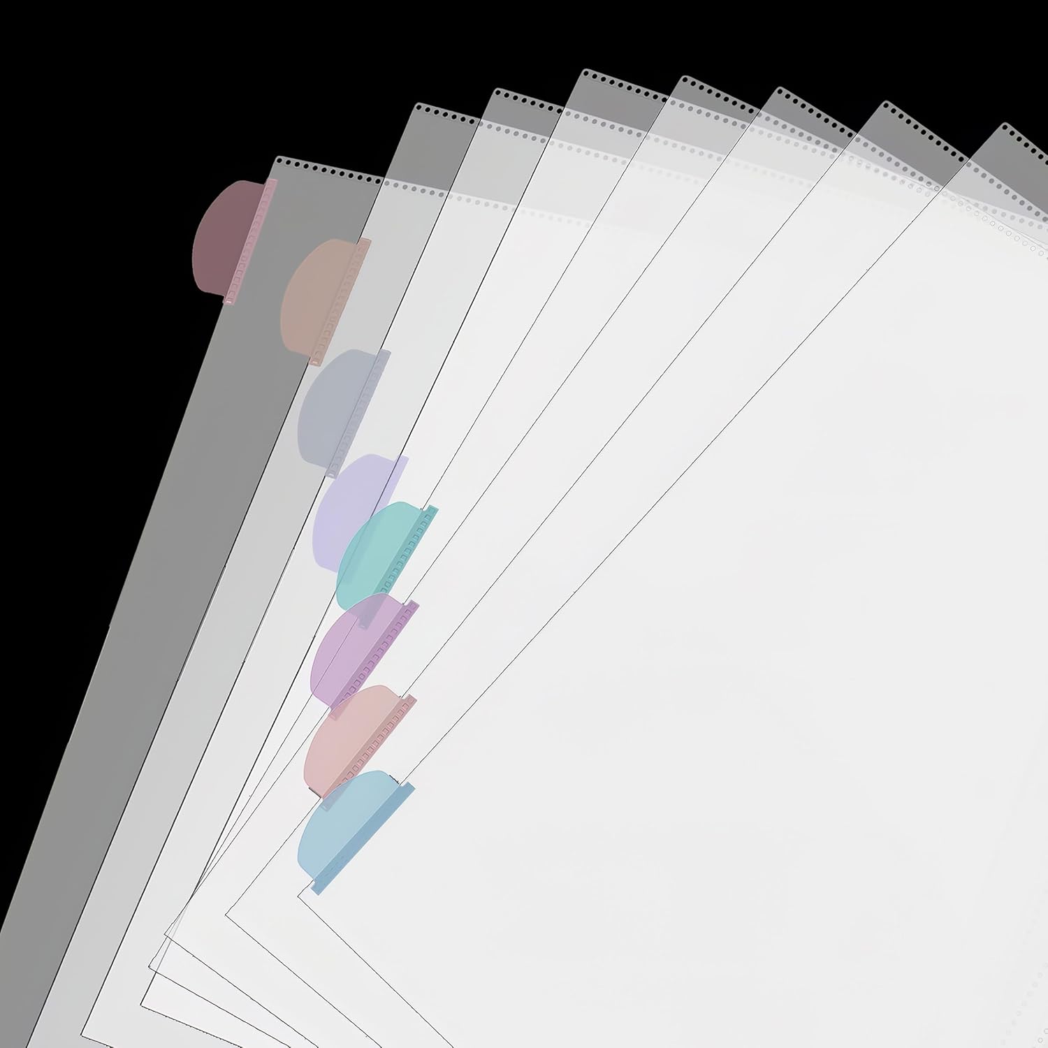 A4 Clear Sheet Protectors with - Index Tab Divider review and price