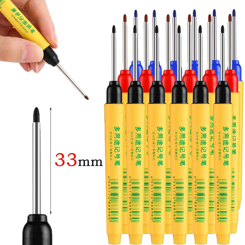 6pcs/set 33mm Red/Blue/Black L - Whiteboard Marker Set review and price