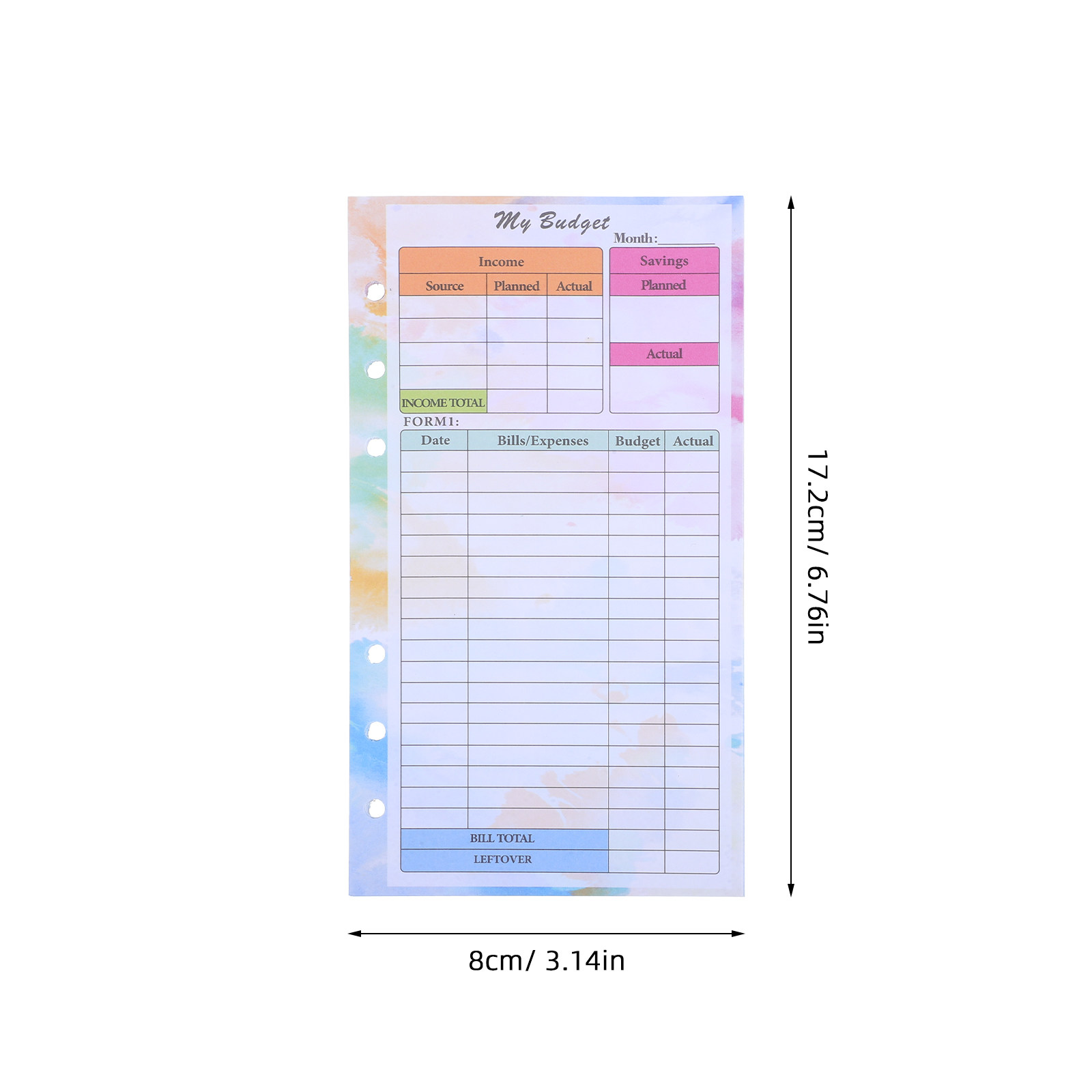 14 Sheets A6 Budget Planner Re - Planner Weekly Budget review and price