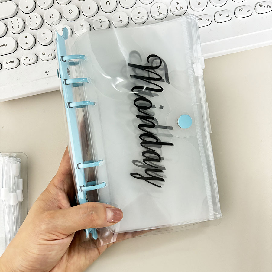 SKYSONIC 1 Set A6 Macarone Bin - Planner Weekly Budget review and price