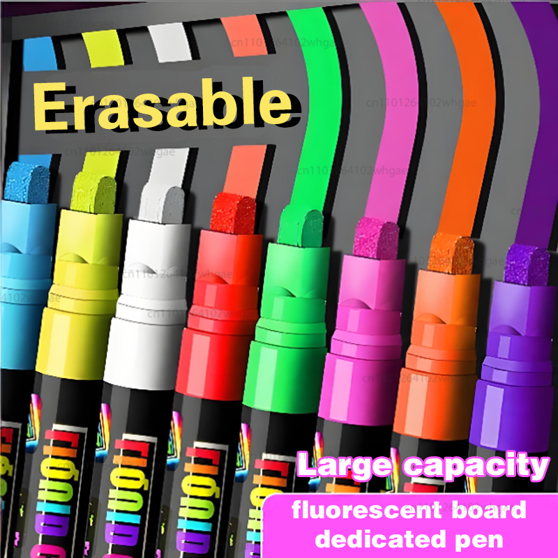 8Color 8mm Liquid Chalk Erasab - Correction Fluid White review and price