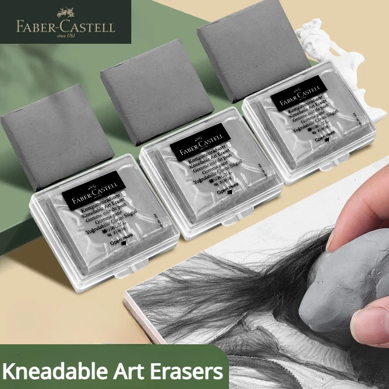 4PC Faber-Castell kneaded Eras - Rubber Eraser Kneaded review and price
