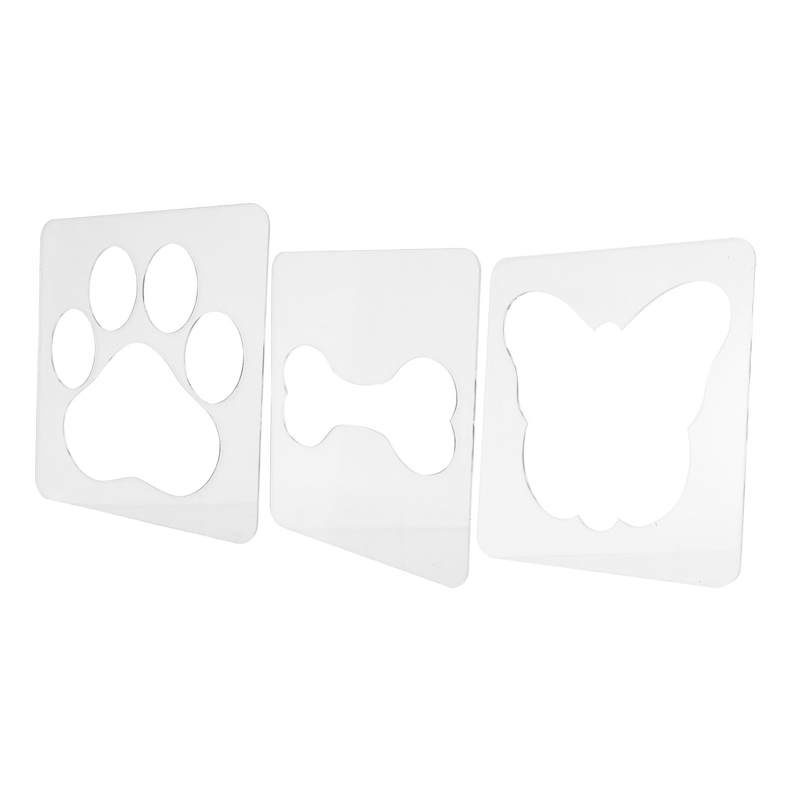 3Pcs Transparent Acrylic Quilt - Ruler Set Transparent review and price