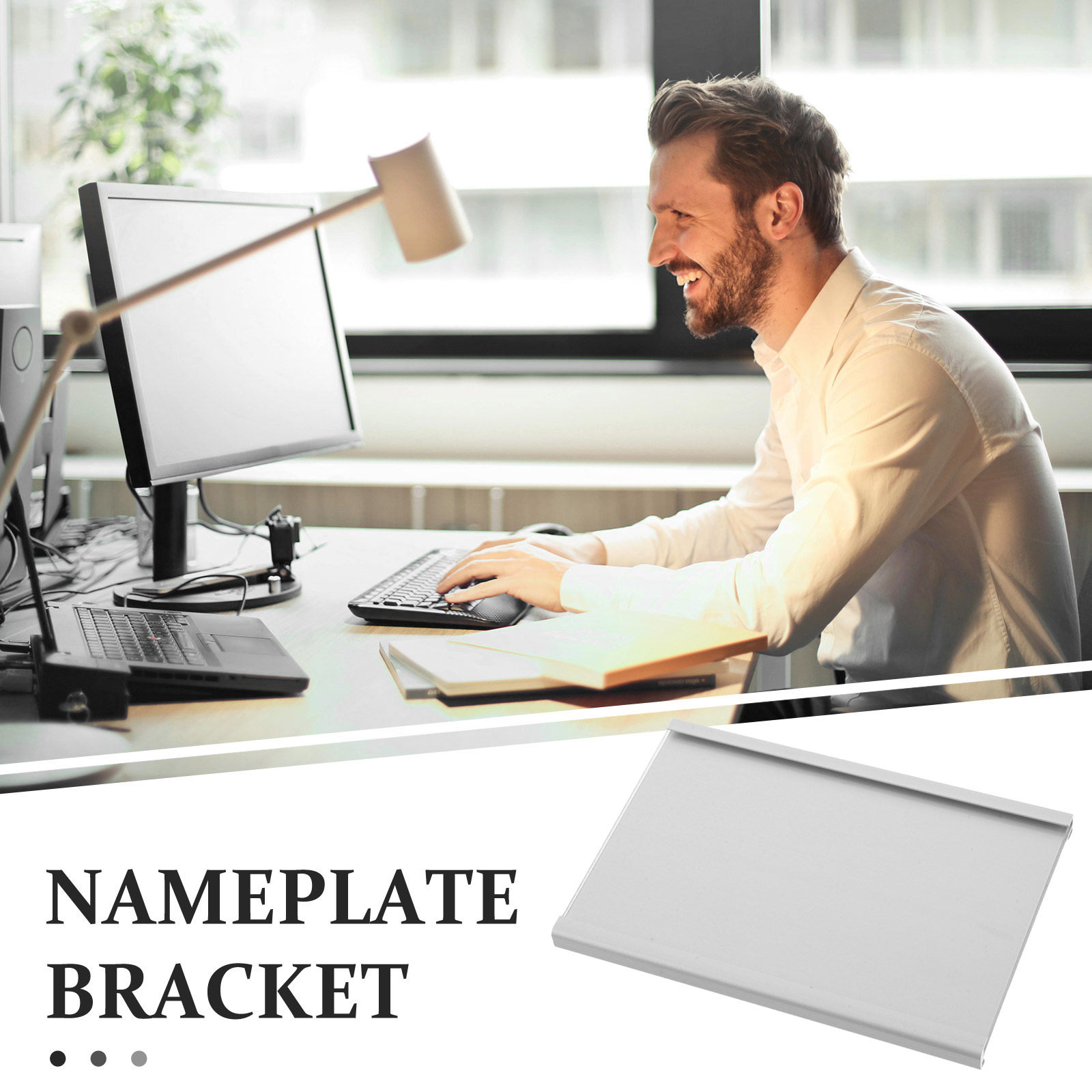 Metal Desk Name Plate Holder A - Desk Name Plate review and price