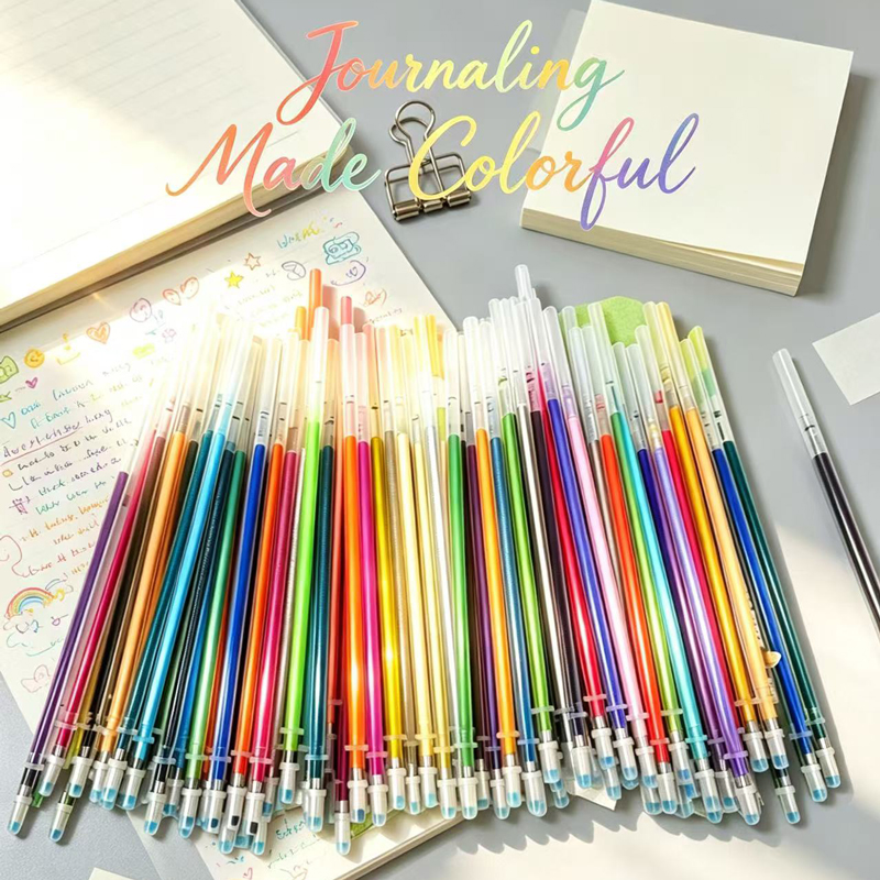 12-100pcs Glitter Pen Refills  - Gel Ink Pen Set review and price