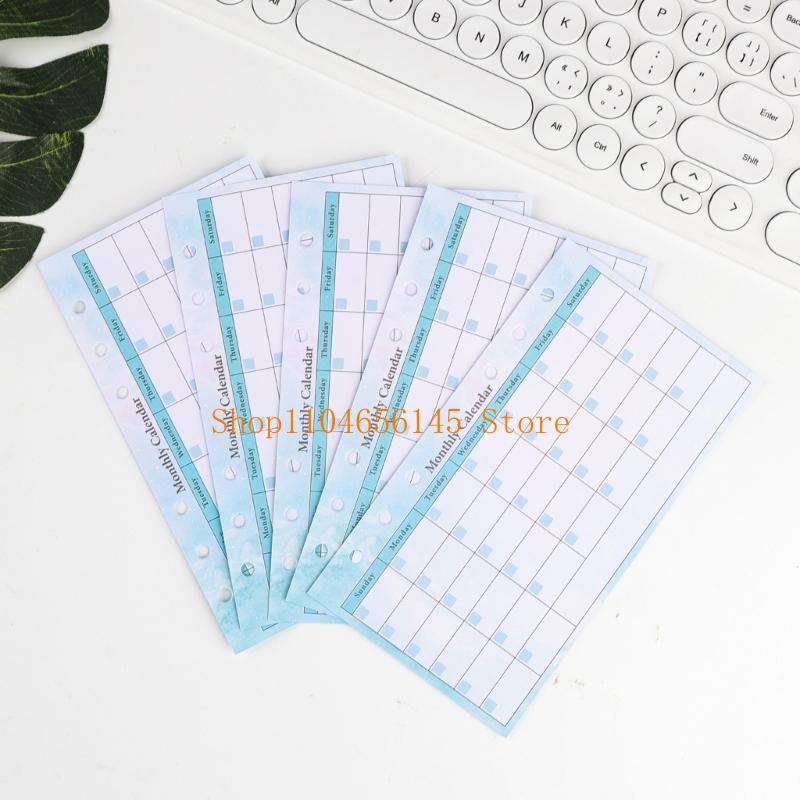 Loose Leaf Refill Paper Lined  - Planner Weekly Budget review and price