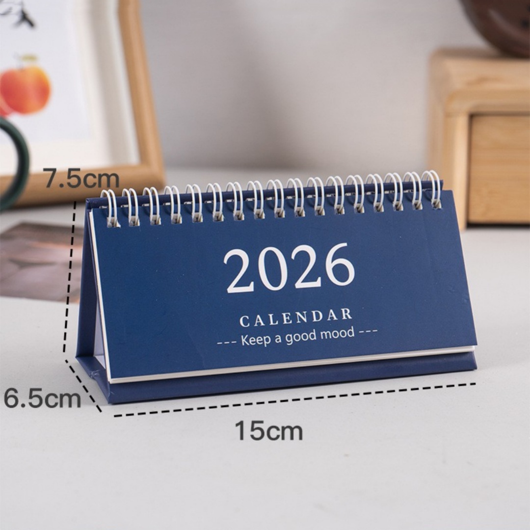 Simple Desk Calendar 2025-2026 - Office Stationery Supply List review and price