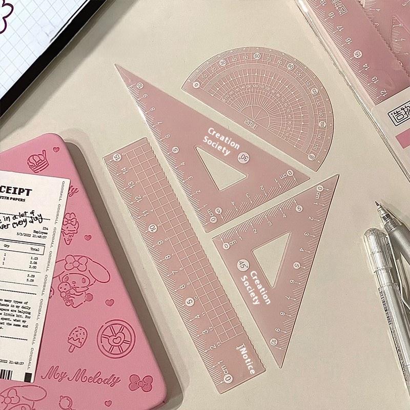 4PCS/Set Transparent Measuring - Ruler Set Transparent review and price