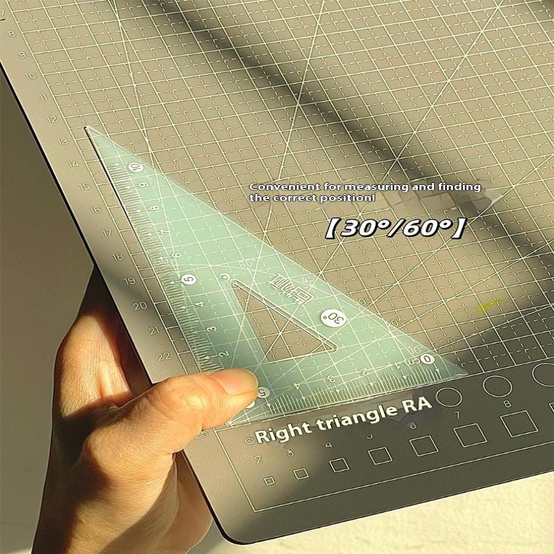 4PCS/Set Transparent Measuring - Ruler Set Transparent review and price