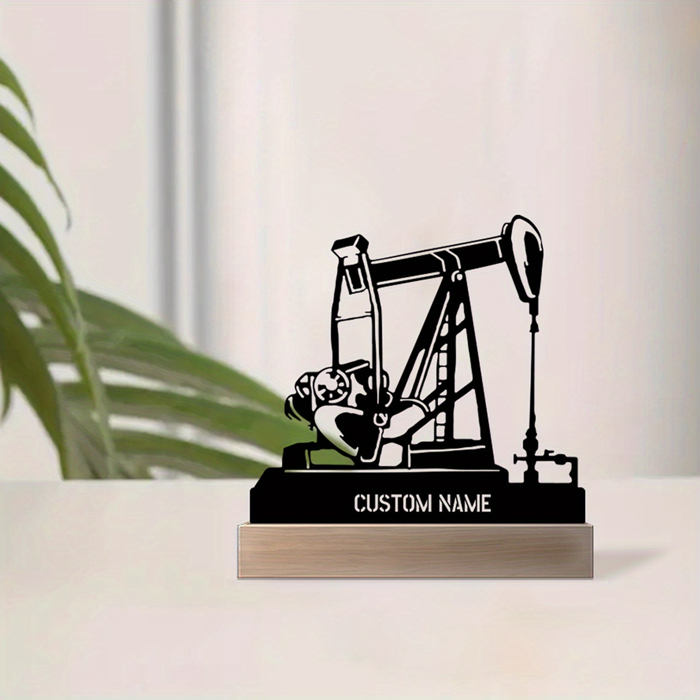 Personalized Oil Rig Desk Name - Desk Name Plate review and price