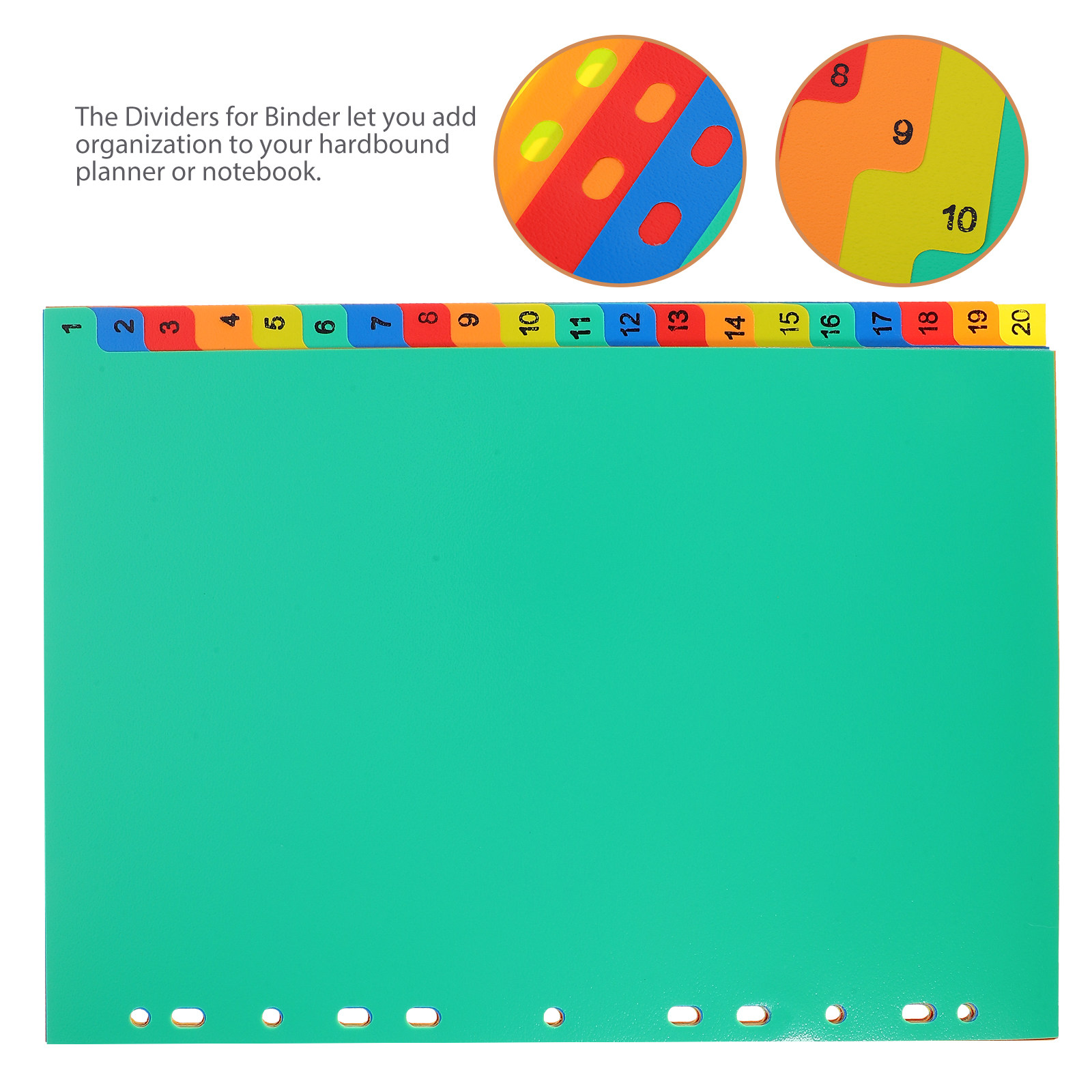 20Pcs Aesthetic Colorful Index - Index Tab Divider review and price