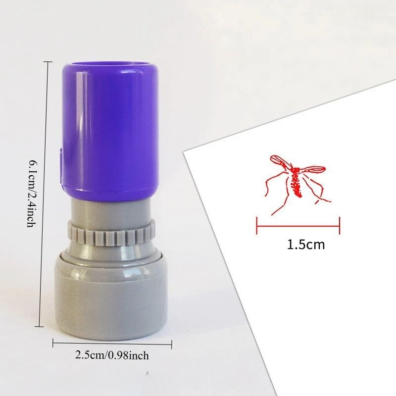 1/4pcs Mosquito Pattern Self-I - Self Inking Stamp review and price