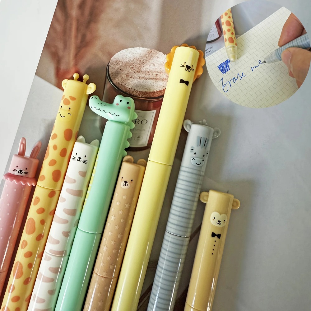 8pcs Kawaii Animal Head Press  - Lion Stationery & Office Supply(Kunshan)Co.Ltd review and price