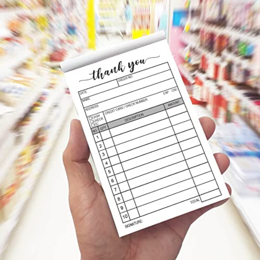 Thank You Receipt Book, 2 Pack - Carbon Copy Book review and price