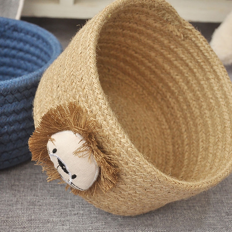 Cartoon Lion Woven Storage Bas - Lion Stationery & Office Supply(Kunshan)Co.Ltd review and price