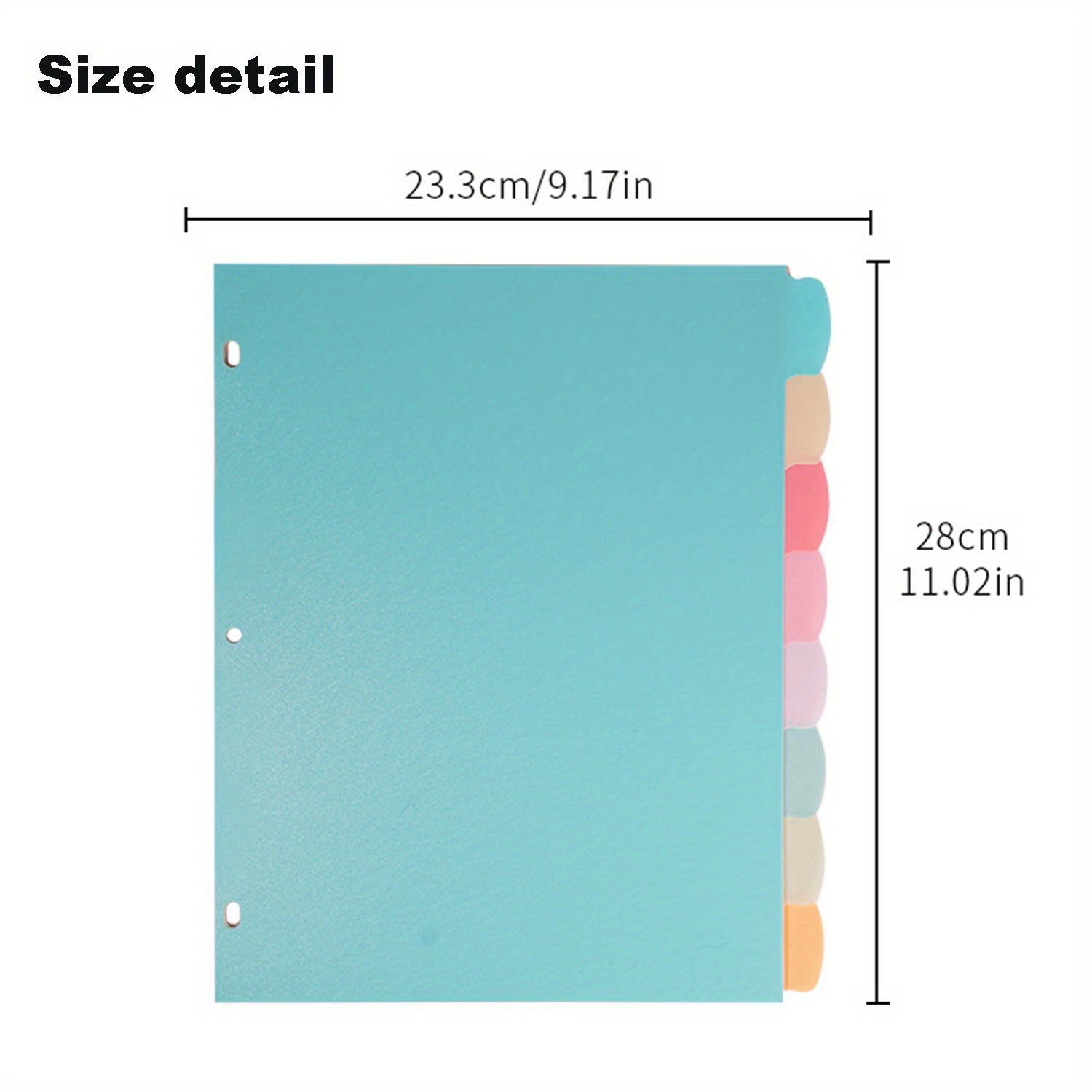 8 Tab Binder Dividers for 3 Ri - Index Tab Divider review and price