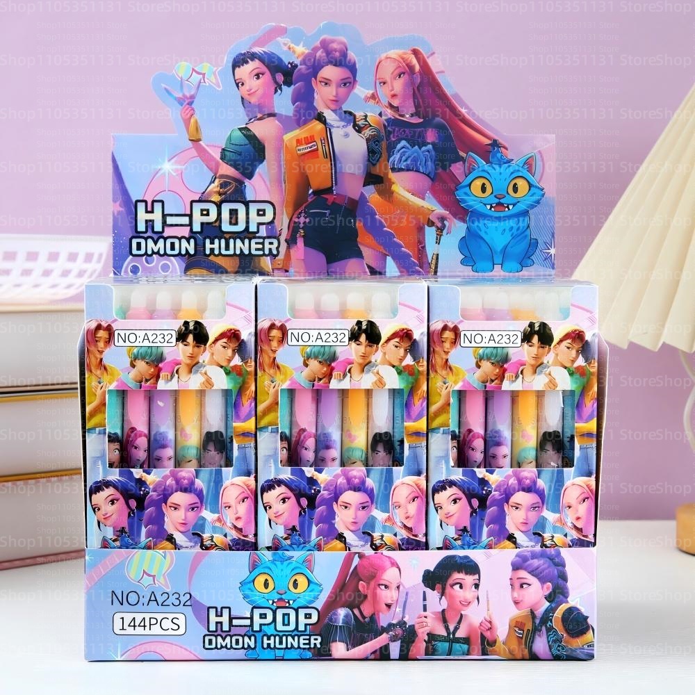 Anime Girl Group Erasable Pens - Gel Ink Pen Set review and price